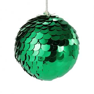 SEQUIN BALL GREEN