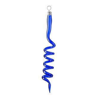 GLASS SPIRAL BLUE
