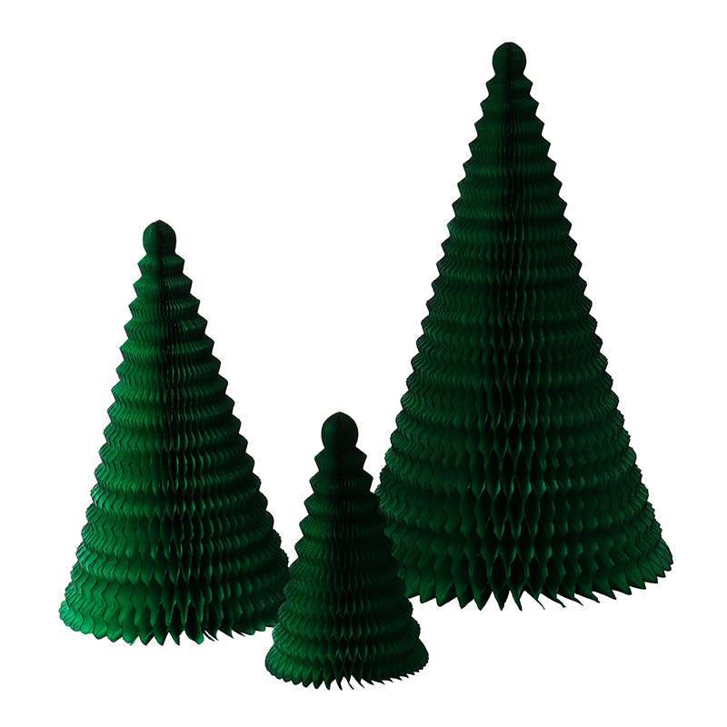Cone Tree Paper 30cm Green 5 Point The Conran Shop コンランショップ The Conran Shop