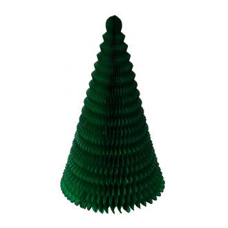 CONE TREE PAPER 50CM GREEN