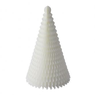CONE TREE PAPER 50CM WHITE