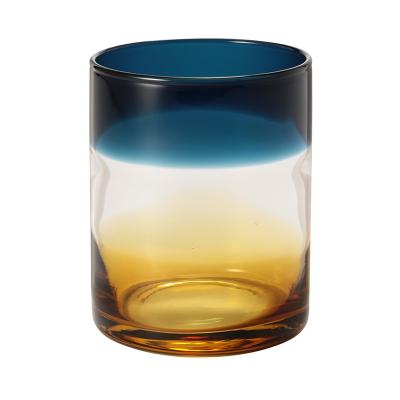 TCS オンブレ タンブラー ブルー＆アンバー