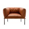 RONDO ARMCHAIR P803-04 TEGOLA TAN LEATHER
