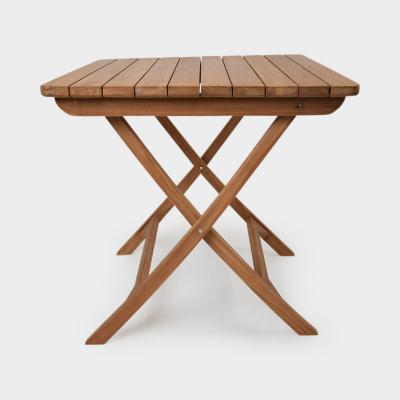TEAK OUTDOOR FOLDING BISTRO TABLE 73