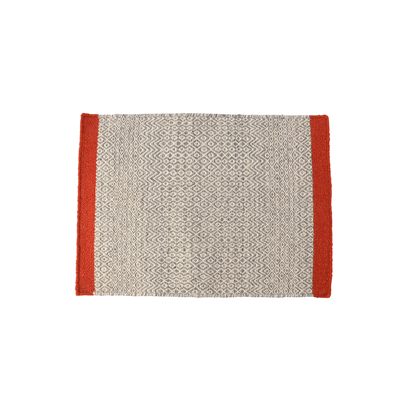 MINI DIAMOND KILIM IVRY/FIRECRACKER50X70