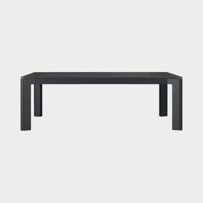 HIGHLINE COFFEE TABLE FROSTED GLASS/BK90