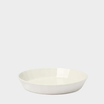 TCS フェイド ディーププレート 22CM ミルク