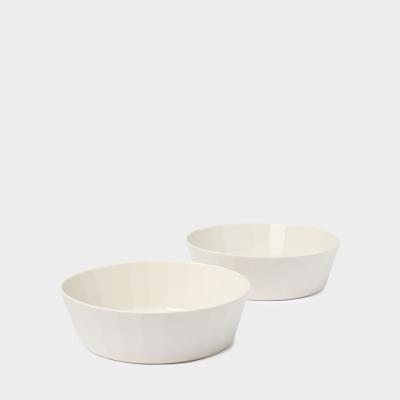 TCS フェイド ボウル 19CM ミルク 【2個セット】