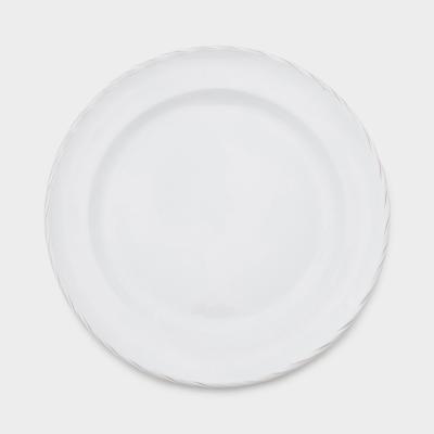 TCS ロープエッジ ホワイト ディナープレート27cm