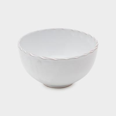 TCS ロープエッジ ホワイトシリアルボウル 16x8cm