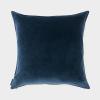 TCS ベルベット クッションカバー 59x59 ネイビー