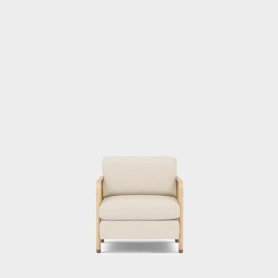 TCS タミラ アームチェア オークオート ミール