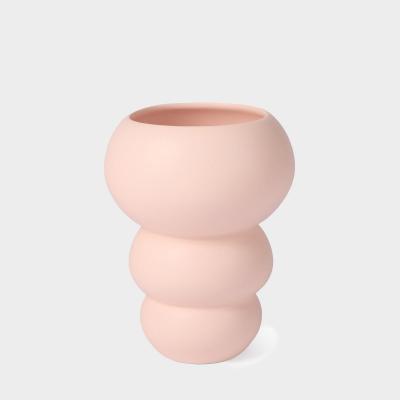 TCS ファミリー  オブ ベース スタック スフィア フラワーベース プラスター