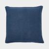 TCS ウォリス リネン クッションカバー 50×50 ブルー