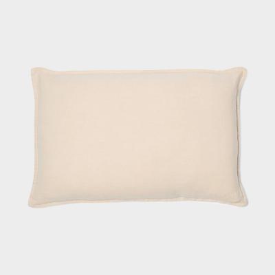 TCS ウォリス リネン クッションカバー 60×40 ナチュラル