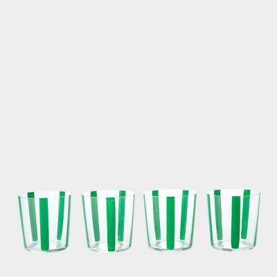 TCS ノヴァ ストライプ グリーン 360ml 【4個セット】