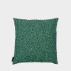 TCS リップル クッションカバー 45×45 グリーン