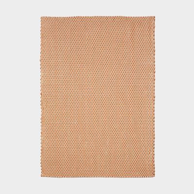 TCS マクラメ ラグ ラスト＆チャコール 170×240