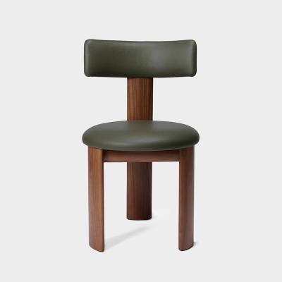 TCS ピップダイニングチェア ウォルナット バーチ レザー