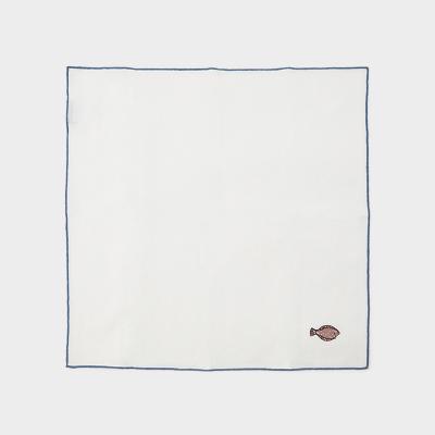 TCS モチーフ エンブロイダード シー ナプキン プレイス