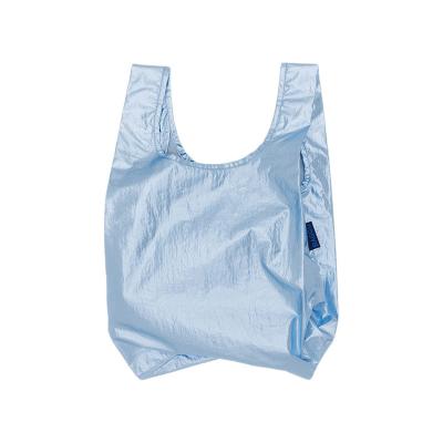 BAGGU（バグゥ）ベビー バグゥ メタリック ライトブルー