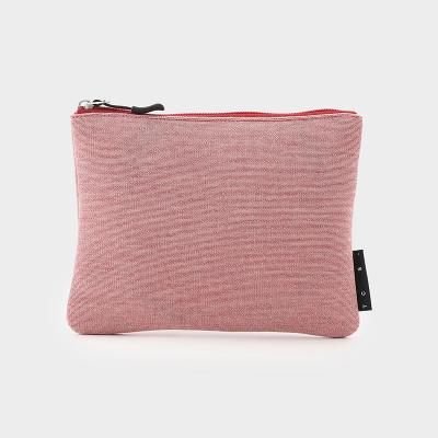 TCS ポーチ メランジ ピンク