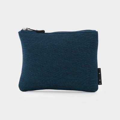 TCS ポーチ メランジ ピーコック ブルー