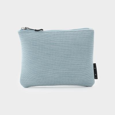 TCS ポーチ メランジ ライト ブルー