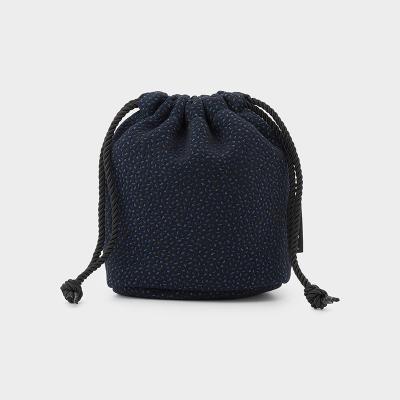 TCS キンチャクバッグ スプリンクルズ ネイビー