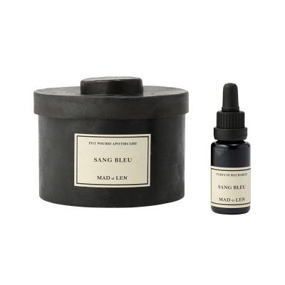 MAD et LEN（マドエレン）ポット ポプリ ヴェジェタル アンバー サンブルー