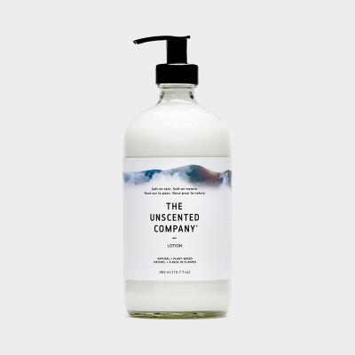 THE UNSCENTED COMPANY ハンド&ボディローション(ガラスボトル) 465ml