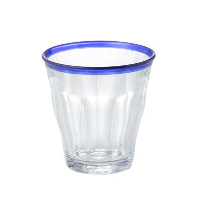 DURALEX PIACRDIE 90CC BLUE RIM FOR CONRAN