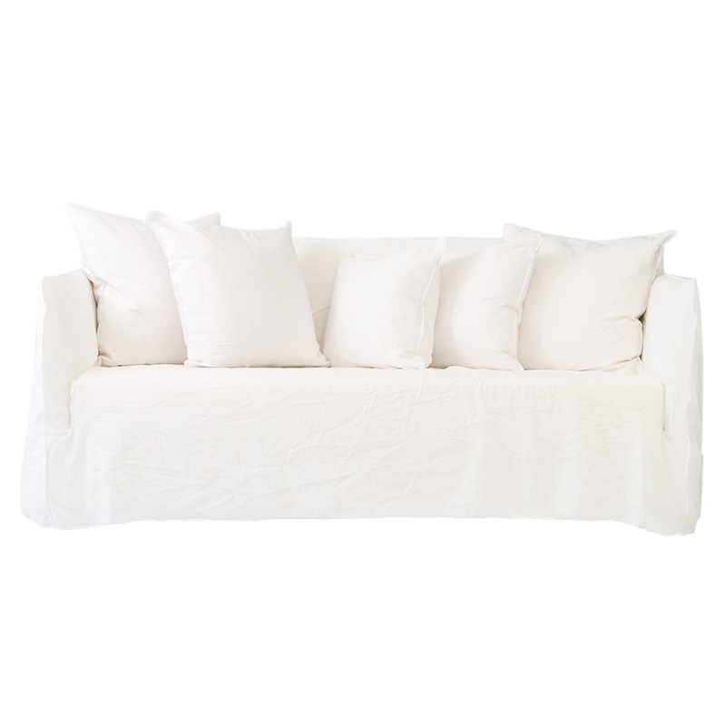 GHOST SOFA 10 LINO BIANCO