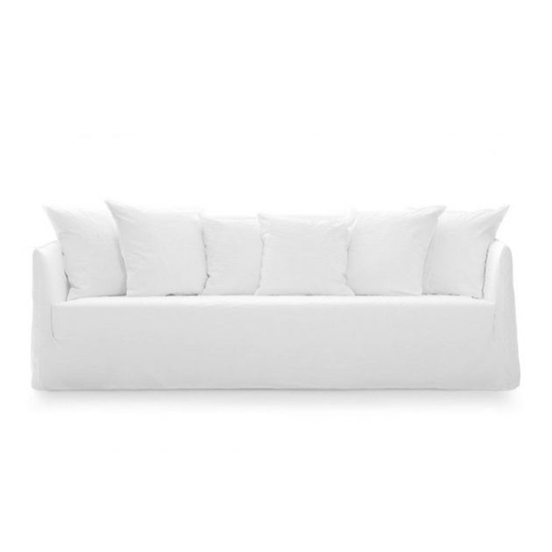 GHOST SOFA 12 LINO BIANCO