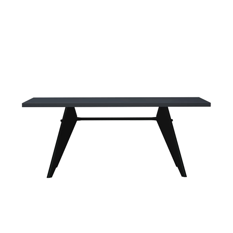 Vitra(ヴィトラ)EM TABLE(EM ターブル)HPL アスファルト/ディープブラック L1800