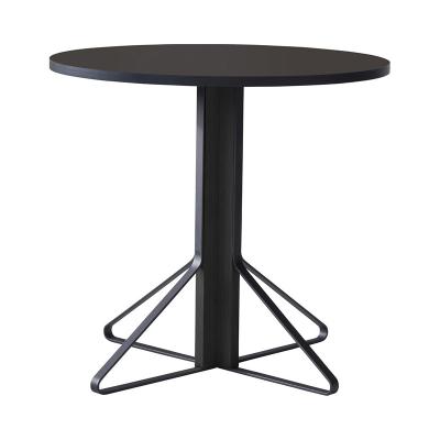 Artek(アルテック)カアリテーブル 003 ブラックリノリウム ブラックオーク