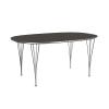 FRITZ HANSEN(フリッツ・ハンセン)スーパー楕円テーブル グレーラミネート クロームレッグ