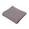 THE CONRAN SHOP ORIGINAL WAFFLE&GAUZE BATH TOWEL DARK GREY