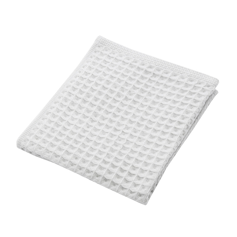 THE CONRAN SHOP ORIGINAL WAFFLE&GAUZE HAND TOWEL ICE GREY