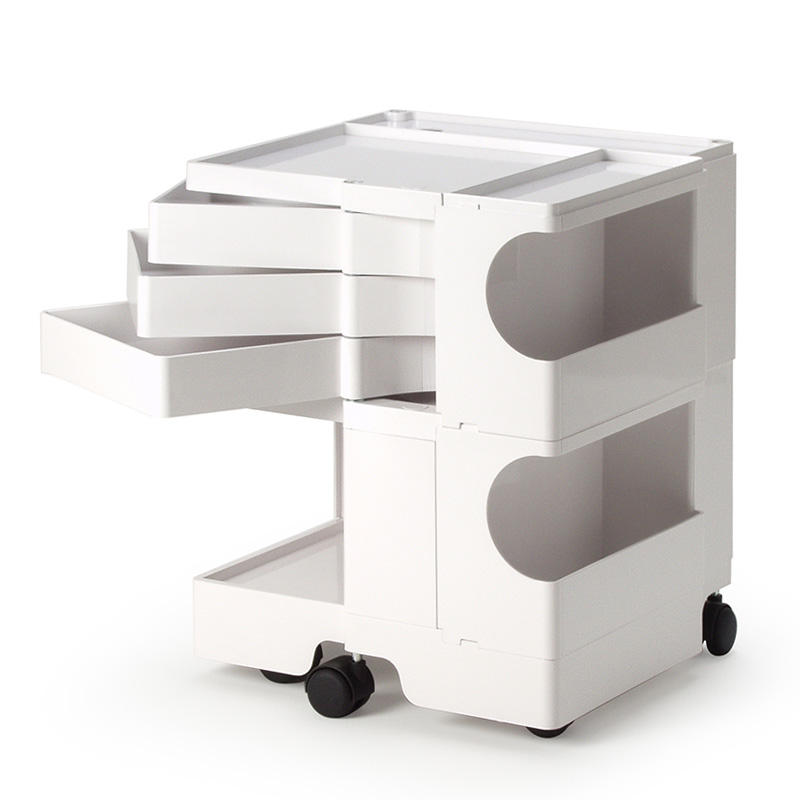 BOBY WAGON ボビーワゴン 2段3トレイ WHITE