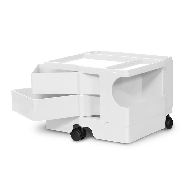 BOBY WAGON ボビーワゴン 1段2トレイ WHITE