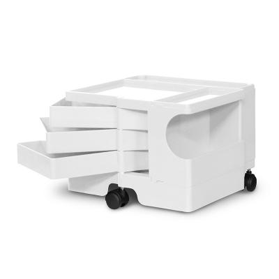 BOBY WAGON ボビーワゴン 1段3トレイ WHITE