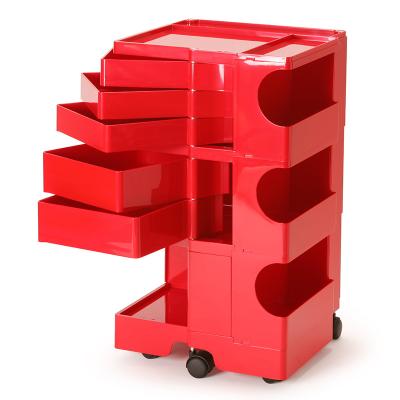 BOBY WAGON ボビーワゴン 3段5トレイ RED【オプションプレゼントキャンペーン】