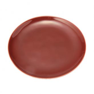 DUNE DINNER PLATE RUST ORANGE