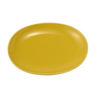 17046 COMMON OVAL 23CM YELLOW