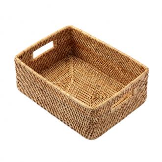 パリのコンランショップ購入しっかりと編まれた大きめのバンブーラタントレー パリのコンランショップ購入しっかりと編まれた大きめのバンブー