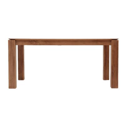 ETHNICRAFT(エスニクラフト)チーク スライス エクステンダブル ダイニングテーブル W160/233 D90 H73