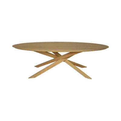 ETHNICRAFT(エスニクラフト)オーク ミカド コーヒー テーブル オーバル