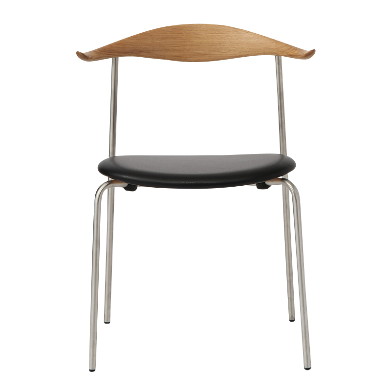 CARL HANSEN&SON(カール・ハンセン&サン)CH88P オーク オイル THOR301 ブラックレザー ステンレスレッグ