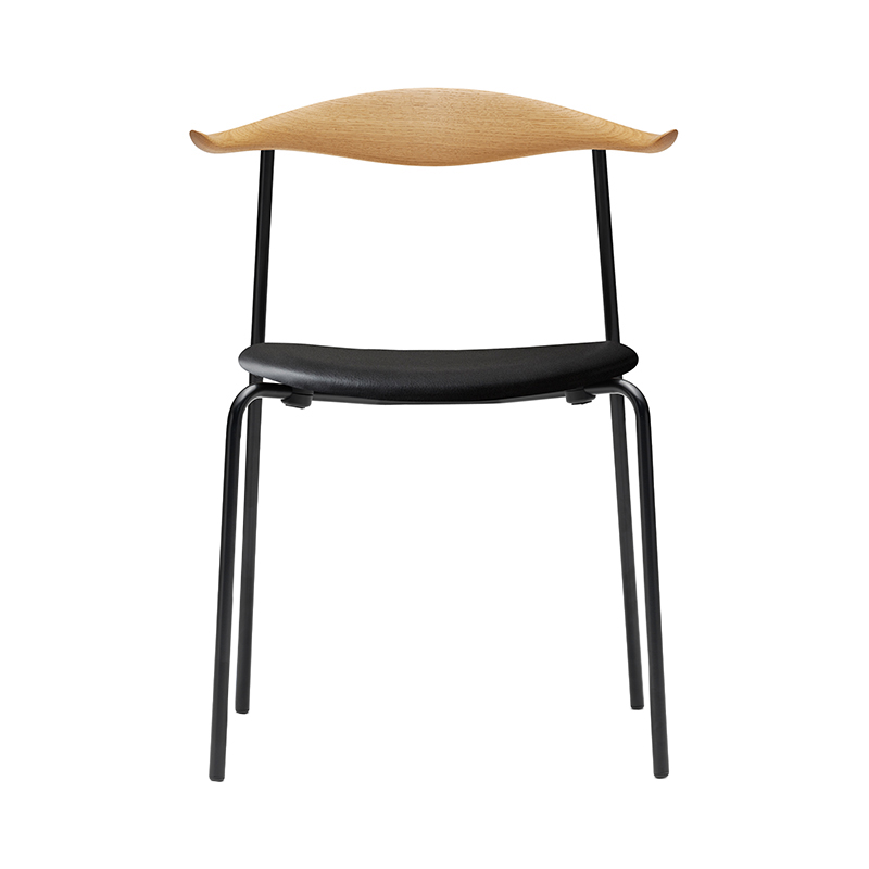 CARL HANSEN&SON(カール・ハンセン&サン)CH88P チェア オーク オイル ブラックレザー ブラックレッグ